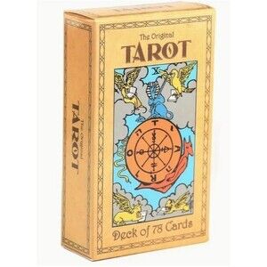 The Original Tarot Card Deck for Adults - 78-Card Classic Design Paper Tarot Set